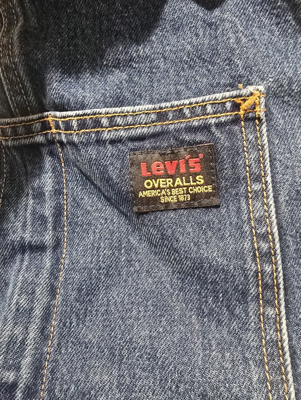 Levi's Blue Saturday morning Overall Coveralls Men's Size XL NWT